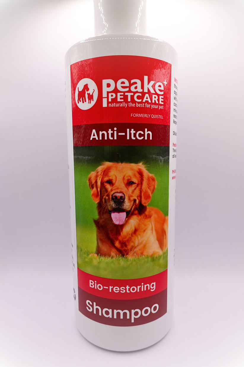 AntiItch Biorestoring Shampoo 500ml 1L 5L Peake Petcare